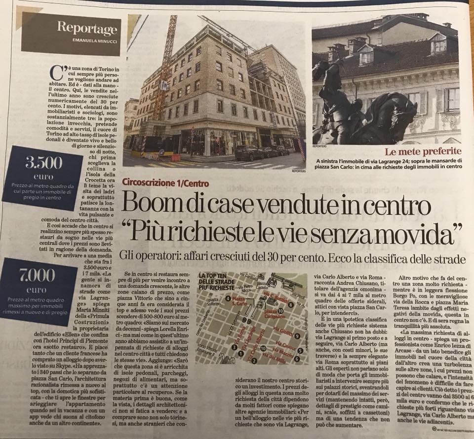Parlano di noi sulla stampa!!