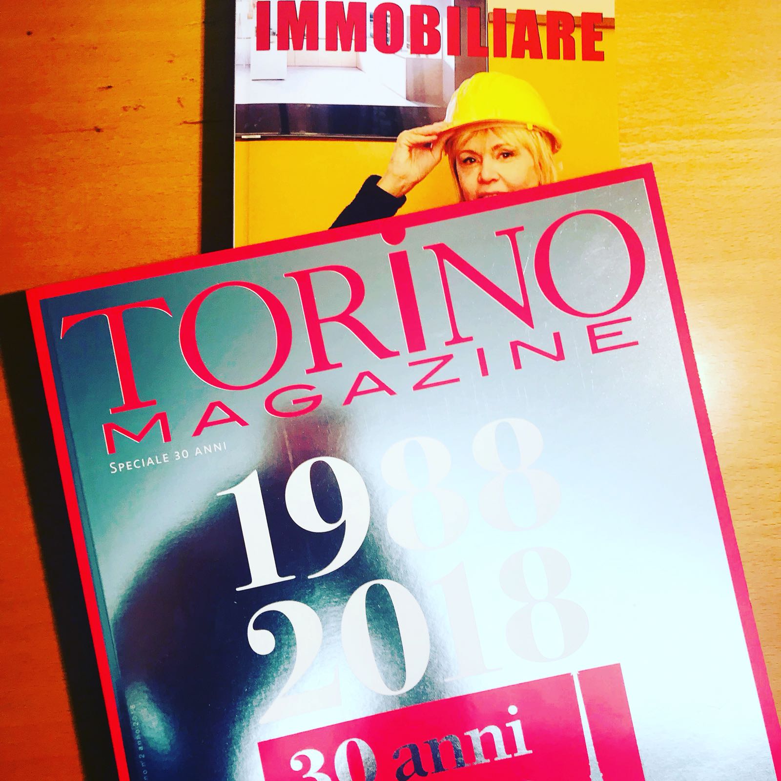 Pubblicazione su Torino Magazine Giugno 2018